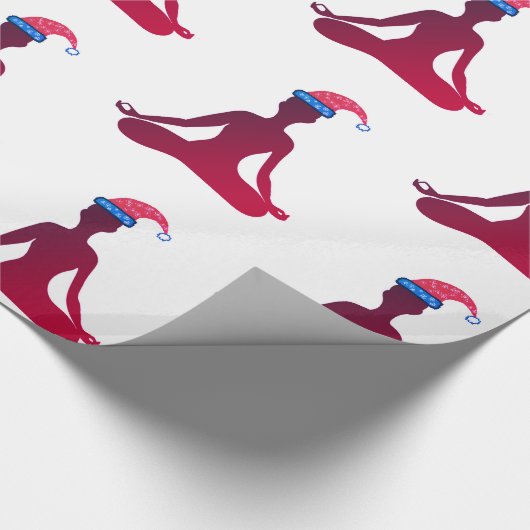 Nieuwjaarsbemiddeling Glossy Wrapping Paper Cadeaupapier (Hoek)