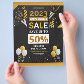 Nieuwjaarsbrochure Flyer (Hand)