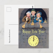  nieuwjaarscursisten Sjabloon Briefkaart (Voorkant / Achterkant)