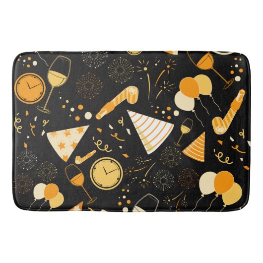 Nieuwjaarsdag Badmat (Voorkant)