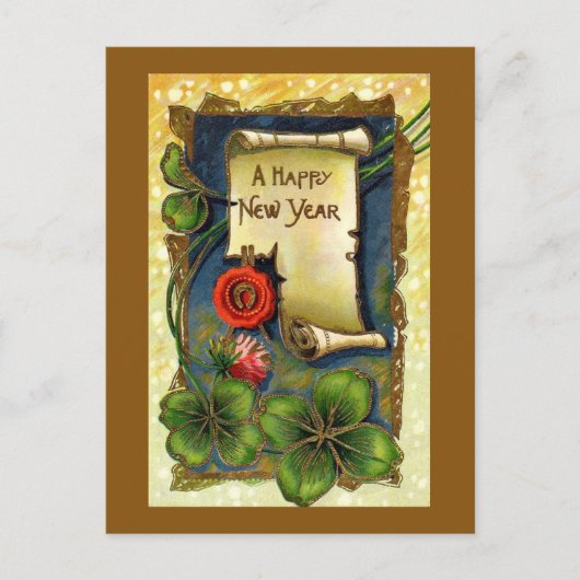  Nieuwjaarsdag Briefkaart (Voorkant)