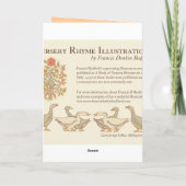 "Nieuwjaarsdag" Feestdagen Kaart (Achterkant)