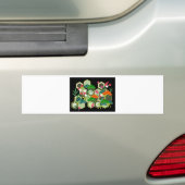 Nieuwjaarsdag Japanse stijl Bumpersticker (Op auto)