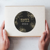 Nieuwjaarsdag Ronde Sticker