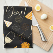 Nieuwjaarsdag Theedoek (Quarter Fold)