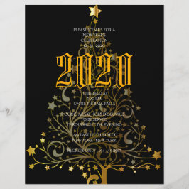 Nieuwjaarsfeest Benefit Gala Flyer