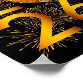 Nieuwjaarsfeest - Gelukkig Nieuwjaar 2026 Long SLE Poster (Hoek)