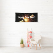 nieuwjaarsfles spandoek (Insitu)