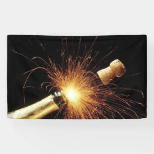 nieuwjaarsfles spandoek