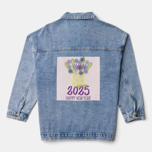 Nieuwjaarsgroeten 2025 denim jacket