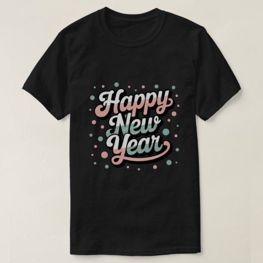  nieuwjaarsjuichen t-shirt (Design voorkant)