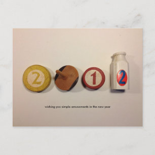 Nieuwjaarskaart 2012 feestdagenkaart