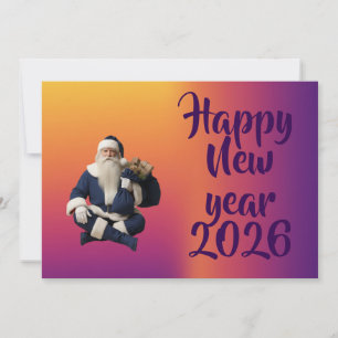 Nieuwjaarskaart Feestdagenkaart