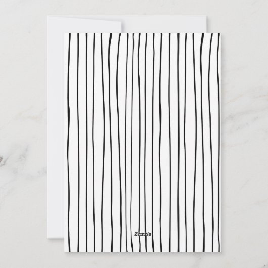 NIEUWJAARSKAART | modern minimalistisch raster Feestdagenkaart (Achterkant)