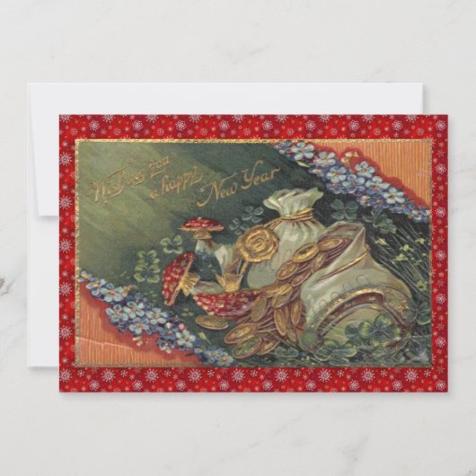 nieuwjaarspartij kaart (Voorkant)