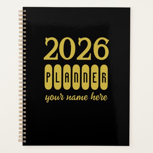 Nieuwjaarsplanner 2026 planner (Voorkant)