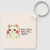 Nieuwjaarsquote Sleutelhanger (Achterkant)