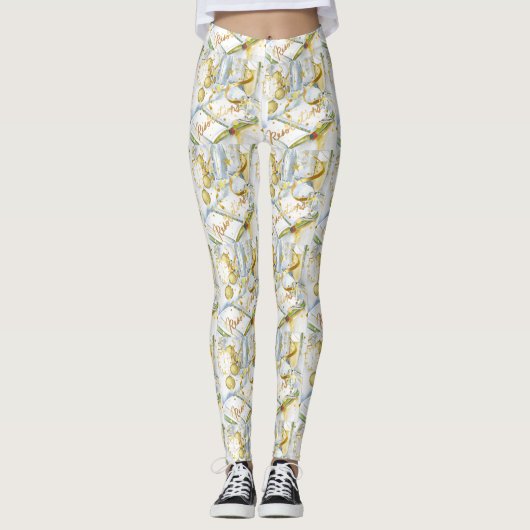 Nieuwjaarsresolutie Leggings (Voorkant)