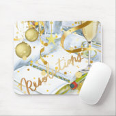 Nieuwjaarsresolutie Muismat (Met muis)