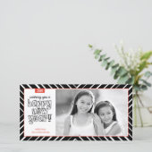 Nieuwjaarsroos 2 feestdagenkaart (Staand voorkant)