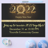 Nieuwjaarsviering 2022 flyer (Enkel)