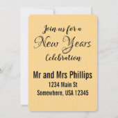 nieuwjaarsviering kaart (Achterkant)