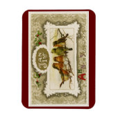 nieuwjaarsvogels magneet (Verticaal)