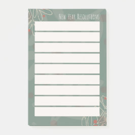 Nieuwjaarsvoornemens Post-it® Notes