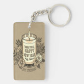 nieuwjaarsvriend sleutelhanger (achterkant)