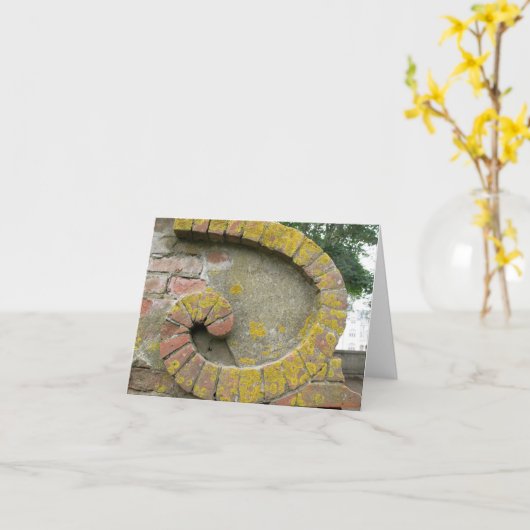 Nieuwpoort Notecard Kaart (Gele Bloem)