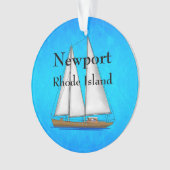 Nieuwpoort Rhode Island Ornament (voorkant)