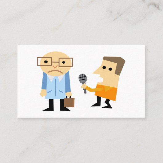 Nieuws Interview Visitekaartje (Voorkant)