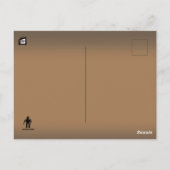 Nieuws op tv briefkaart (Achterkant)