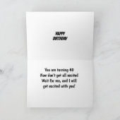 NIEUWS ROND HEN HOUSE IS HET "HAPPY 40TH" KAART (Binnen)