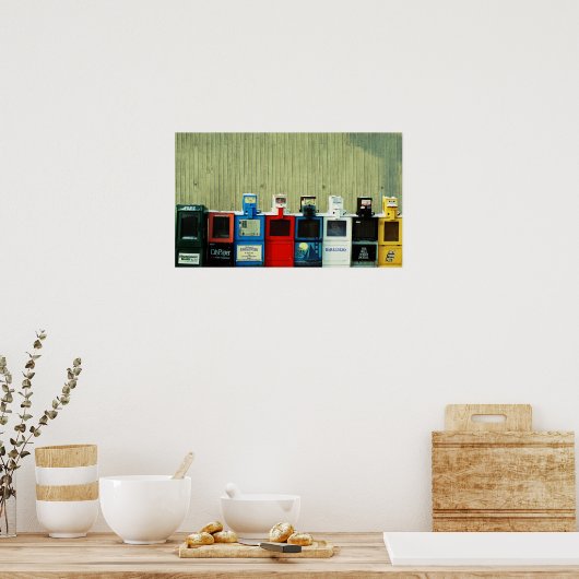 Nieuws van 70 poster (Keuken)