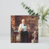 Nieuws van mijn jongen (door James Campbell) Kaart (Staand voorkant)