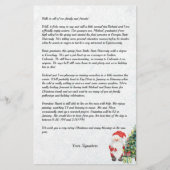 Nieuwsbrief Jouw tekst kerstkerstkerstfeestdag Briefpapier (Voorkant)