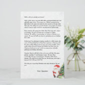 Nieuwsbrief Jouw tekst kerstkerstkerstfeestdag Briefpapier (Staand voorkant)