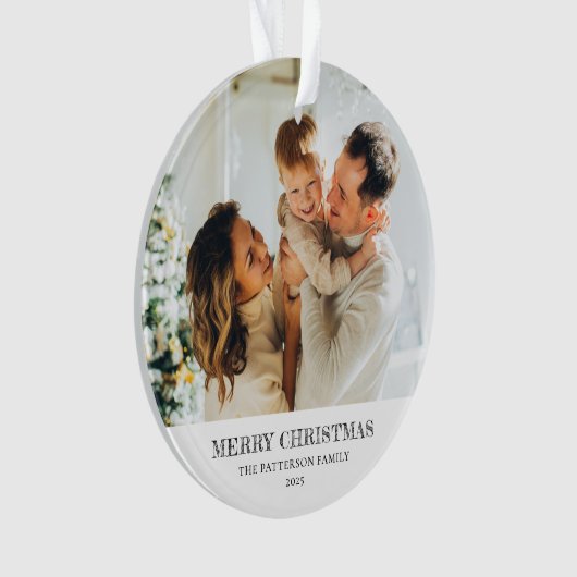 Nieuwsfeest Ornament (voorkant)