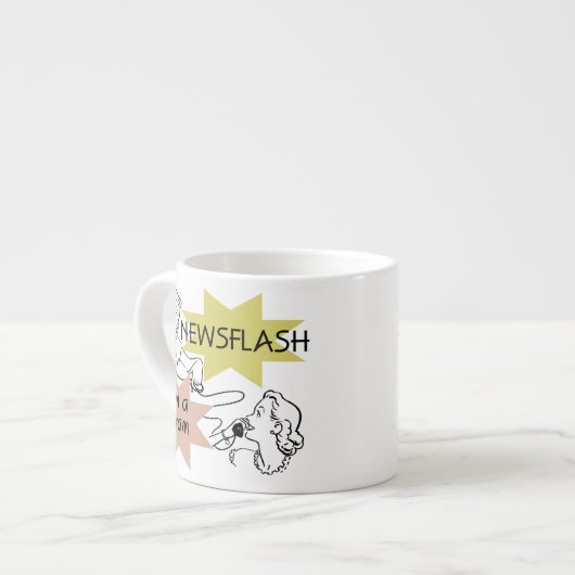 Nieuwsflits Ik ben een Gram Cadeaus Espresso Kop (Voorkant links)