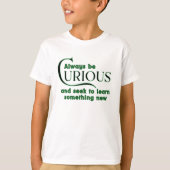 Nieuwsgierig 7W T-shirt (Voorkant)