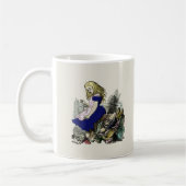 Nieuwsgierig Alice in Wonderland ~ Koffiebeker/Mok Koffiemok (Links)