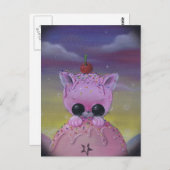 nieuwsgierig briefkaart (Voorkant / Achterkant)