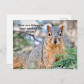 Nieuwsgierig Briefkaart  (Voorkant / Achterkant)