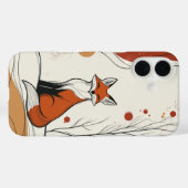Nieuwsgierig Fox Case-Mate iPhone Case (Achterkant (horizontaal))