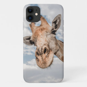 Nieuwsgierig Giraffe iPhone 11 Hoesje