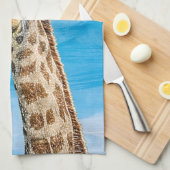 Nieuwsgierig Giraffe Theedoek (Quarter Fold)