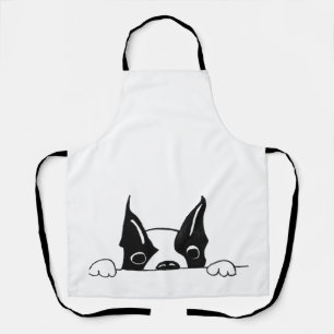 Nieuwsgierig hond Schort