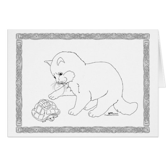 nieuwsgierig Kat (Voorkant Horizontaal)