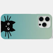 Nieuwsgierig keukenkat | Funny Cat Face Case-Mate iPhone Case (Achterkant (horizontaal))